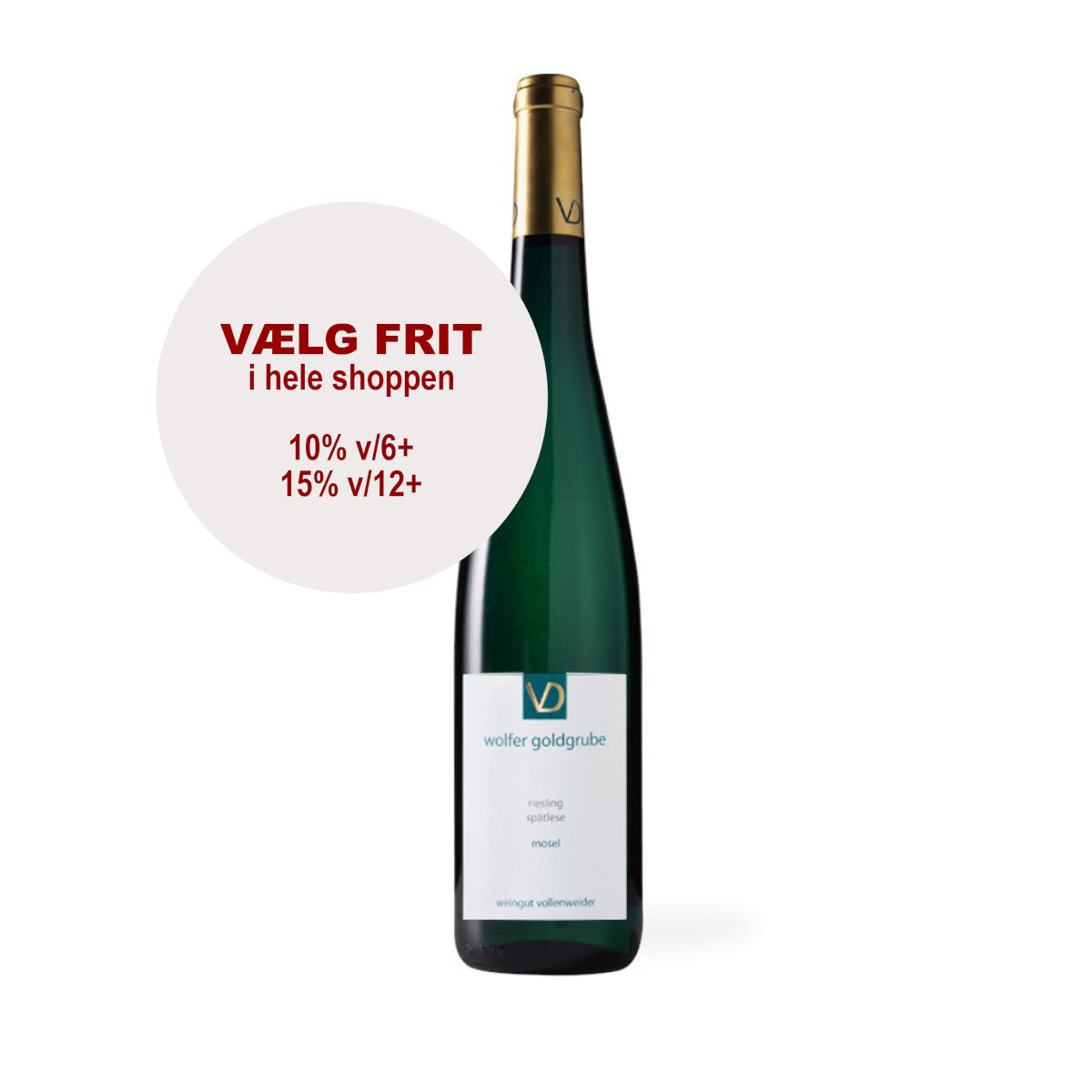 Wolfer Goldgrube Spätlese Goldkapsel 2018